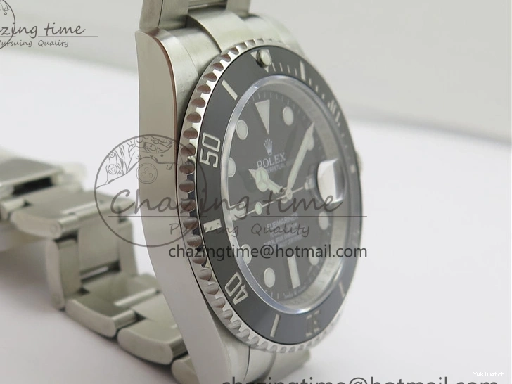 41mm Ceramic Steel Black 1:1 Edition Best A3235 904L LN VVSF 126610 Submariner 0228